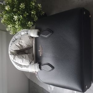 Kate Spade Darcy Small Satchel in Black